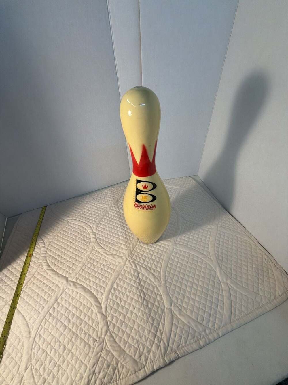 Vintage Brunswick Score King 50 ABC Approved Plastic Coated Bowling Pin
